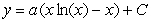 <strong>Find the solution to the following separable differential equation. , a is a constant</strong> A) B) C) D)