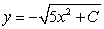 <strong>The differential equation is separable. Find the general solution in an explicit form. </strong> A) B) C) D)