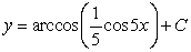<strong>The differential equation is separable. Find the general solution in an explicit form. </strong> A) B) C) D)
