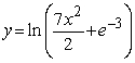 <strong>Solve the following initial value problem explicitly. y(1) = -3</strong> A) B) C) D)