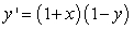 Use the direction field below to sketch a solution curve and estimate the initial value y(0) for the differential equation , such that the solution curve passes through the point (-1,-2).