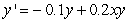 <strong>Find all equilibrium points for the following coupled predator-prey-model equations. </strong> A) (0, 0), (2.000, 0), (0.500, 0.375) B) (0, 0), (0.500, 0), (2.000, 0.500) C) (0, 0), (0.500, 2.000), (0, 0.375) D) (0, 0), (2.000, 0), (0.500, 0.250)