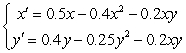 Find and interpret all equilibrium points for the competing species model.
