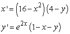 <strong>Find all equilibrium points for the following system of equations. </strong> A) B) C) D)