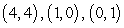 <strong>Find all equilibrium points for the following system of equations. </strong> A) B) C) D)