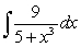 <strong>You are given a pair of integrals below. Evaluate the integral that can be worked using the techniques covered so far (the other cannot). and </strong> A) B) C) D)