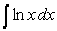 <strong>You are given a pair of integrals below. Evaluate the integral that can be worked using the techniques covered so far (the other cannot). and </strong> A) B) C) D)