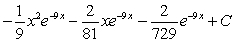 <strong>Evaluate the integral. </strong> A) B) C) D)