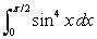 <strong>Evaluate the integral. (Hint: you may need to use a reduction formula.) </strong> A) B) C) D)