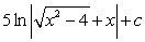 <strong>Evaluate the integral. </strong> A) B) C) D)