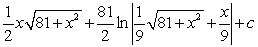 <strong>Evaluate the integral. </strong> A) B) C) D)