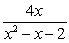 <strong>Find the partial fraction decomposition. </strong> A) B) C) D)