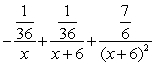 <strong>Find the partial fraction decomposition. </strong> A) B) C) D)