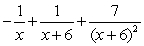 <strong>Find the partial fraction decomposition. </strong> A) B) C) D)