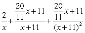 <strong>Find the partial fraction decomposition. </strong> A) B) C) D)