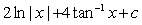 <strong>Find an antiderivative. </strong> A) B) C) D)