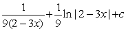 <strong>Use a table of integrals to find an antiderivative. </strong> A) B) C) D)