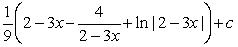 <strong>Use a table of integrals to find an antiderivative. </strong> A) B) C) D)