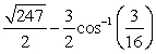 <strong>Use a table of integrals to evaluate the definite integral. </strong> A) B) C) D)