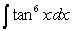 <strong>Use a table of integrals to find an antiderivative. </strong> A) B) C) D)