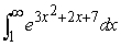 Use a comparison to determine whether the integral converges or diverges.  