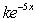 A function   is a probability density function (pdf) on the interval   if   Find the value of the constant   to make the function   a pdf on the interval   .