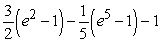 <strong>Find the area between the following curves on the given interval. </strong> A) B) C) D)