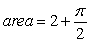 <strong>Identify the graph and the area bounded by the curves on the interval .</strong> A) B) C) D)