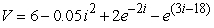 <strong>An electrical power supply, such as a battery, generates an electrical potential (voltage, V) which varies depending on how much current (i) it is delivering. The integral represents the total power (energy per unit time) being given off by the battery when it is producing a current I. The useful electrical power, however, is just the product . The difference between the total and the electrical power represents power that is wasted (and that accumulates as heat). Consider a hypothetical battery with a voltage vs. current curve described by the equation . If the battery is producing a current of 4 amperes, how much electrical power is being produced, and how much power is being wasted?</strong> A) B) C) D)