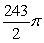 <strong>Find the volume of the solid with cross-sectional area extending over the range .</strong> A) B) C) D)