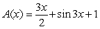 <strong>Find the volume of the solid with cross-sectional area extending over the range .</strong> A) B) C) D)