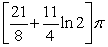 <strong>Compute the volume of a solid formed by revolving the region bounded by </strong> A) B) C) D)