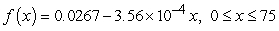 Find the median of x, given the pdf . Round to the nearest integer.