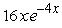 Find the median of x, given the pdf   ,   . [Hint: Do not waste time trying to find an analytic solution. Once you determine the expression you would like to solve, just identify which of the choices is close to the correct answer.]