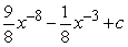 <strong>Find the general antiderivative. </strong> A) B) C) D)