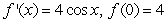 <strong>Find the function satisfying the given conditions. </strong> A) B) C) D)