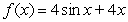 <strong>Find the function satisfying the given conditions. </strong> A) B) C) D)