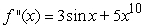 <strong>Find all functions satisfying the given conditions. </strong> A) B) C) D)