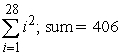 <strong>Translate the following calculation into summation notation and then compute the sum. The sum of the squares of the first positive integers.</strong> A) B) C) D) sum =