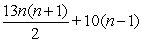 <strong>Use summation rules to compute the sum. </strong> A) B) C) D)