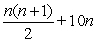 <strong>Use summation rules to compute the sum. </strong> A) B) C) D)