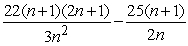 <strong>Compute the sum and the limit of the sum as . </strong> A) Sum = ; limit of sum as is B) Sum = ; limit of sum as is C) Sum = ; limit of sum as is D) Sum = ; limit of sum as is