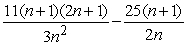 <strong>Compute the sum and the limit of the sum as . </strong> A) Sum = ; limit of sum as is B) Sum = ; limit of sum as is C) Sum = ; limit of sum as is D) Sum = ; limit of sum as is