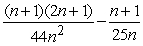 <strong>Compute the sum and the limit of the sum as . </strong> A) Sum = ; limit of sum as is B) Sum = ; limit of sum as is C) Sum = ; limit of sum as is D) Sum = ; limit of sum as is