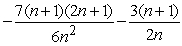 <strong>Compute the sum and the limit of the sum as . </strong> A) Sum = ; limit of sum as is B) Sum = ; limit of sum as is C) Sum = ; limit of sum as is D) Sum = ; limit of sum as is