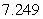 <strong>Approximate the area under the curve on the given interval using rectangles and left-endpoint evaluation. Round to three decimal places. on , </strong> A) B) C) D)