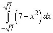 <strong>Write the given (signed) area as an integral or sum of integrals. The area above the -axis and below </strong> A) B) C) D)