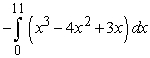 <strong>Write the given (total) area as an integral or sum of integrals. The area between and the -axis for .</strong> A) B) C) D)