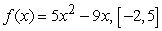<strong>Compute the average value of the function on the given interval. </strong> A) B) C) D)