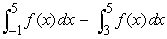 <strong>Write the expression as a single integral. </strong> A) B) C) D)